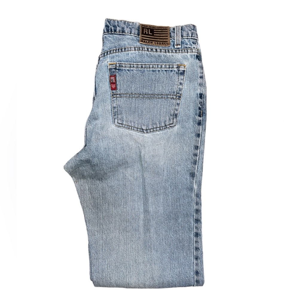 ☠️5/&20 ☠️ VINTAGE RL POLO | WOMENS STRAIGHT LEG COTTON SATURDAY JEANS